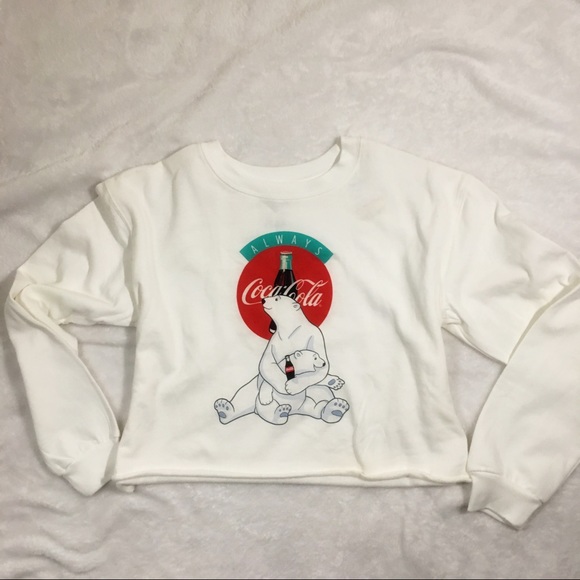 Coca Cola Tops - New Coca Cola sweatshirt with polar bears